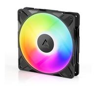 ARCTIC P14 Pro A-RGB - Potente Ventilador de Caja PC Premium, Case Fan PWM 140 mm, Divisor de Cable en Y, 400-2500 rpm, 0 rpm <5% PWM, RGB digital 5V, Rodamiento fluidodinámico, 4 Pines - Negro