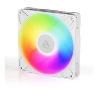 ARCTIC P14 Pro A-RGB - Potente Ventilador de Caja PC Premium, Case Fan PWM 140 mm, Divisor de Cable en Y, 400-2500 rpm, 0 rpm <5% PWM, RGB digital 5V, Rodamiento fluidodinámico, 4 Pines - Blanco