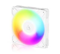 ARCTIC P14 Pro Reverse A-RGB - 140 mm Ventilador Prémium con flujo de aire inverso, Ventilador PWM con divisor de cable en Y, 400-2650 rpm, 0 rpm <5% PWM, 5V Digital RGB, FDB, 4-Pin - Blanco