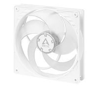 ARCTIC P14 PWM PST - Ventilador PC 140mm, Fan 140mm, Ventilador de Caja para CPU con PWM Sharing Technology (PST), Motor Muy Silencioso, Computadora, 200-1700 rpm (0 rpm <5%) - Blanco/Transparente