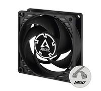 ARCTIC P8 PWM PST CO - Ventilador PC 80mm, Fan 80mm, Ventilador de Caja para CPU con PWM Sharing Technology (PST), Funcionamento contínuo, Computador, 200-3000 rpm - Negro