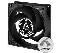 ARCTIC P8 PWM PST - Ventilador de PC, ventilador de caja de 80 mm con tecnología PWM Sharing (PST), optimizado por presión, motor silencioso, computadora, velocidad del ventilador: 200-3000 rpm, color