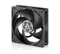 ARCTIC P9 PWM PST CO - Ventilador PC, 92 mm Ventilador de Caja PWM con Divisor de Cable para Funcionamiento 24/7, Alta presión estática, 200-3000 RPM, Motor silencioso y eficiente, Modo 0 dB - Negro
