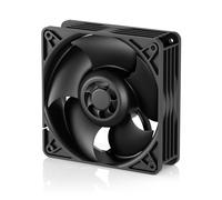 ARCTIC S12038-4K - Ventilador de servidor de 120x120x38 mm, 600-4000 rpm, regulación PWM, conector de 4 pines, 12 V CC, especialmente eficiente - Negro