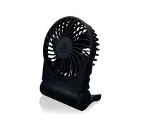 ARCTIC Summair 2Go - Ventilador de Mano Recargable con Soporte, Velocidad Infinitamente Regulable, 4-77 Horas de Funcionamiento, Conexión USB-C (incl. Cable USB-A) - Azul