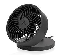 ARCTIC Summair - Ventilador de mesa USB plegable, conexión USB-A, cable de conexión de 120 mm, regulación gradual de 600-2800 rpm - Negro
