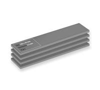 ARCTIC TP-4 Almohadilla térmica: alto rendimiento, 4 uds., 120x20x1,0 mm (apilable hasta 2 mm sin pérdida), muy blanda, rellena huecos y compensa irregularidades
