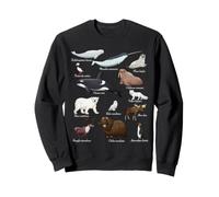 Arctic Wildlife Animals Scientific Names For Education Sudadera