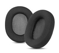 Arctis 7 - Almohadillas de repuesto compatibles con auriculares SteelSeries Arctis 1/3/5/7/9/Pro, con cojines de tela de malla suave y transpirable que no dañan la piel, color negro