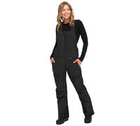 ARCTIX Eco Friendly Traverse Bib Overalls Overol con Peto, Mujer, Negro, Small (4-6) Regular