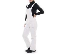 Arctix Essential Insulated Bib Overalls Overol con Peto, Mujer, Blanco, 3X (24W-26W) Short