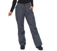 ARCTIX Lumi - Pantalones de Nieve Cargo con Forro Polar para Mujer, Acero, 3X (24W-26W) Corto