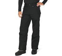 Arctix Mountain Insulated Ski Pants Pantalones para Nieve, Hombre, Negro, Large (36-38W 30L)