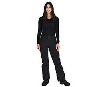 ARCTIX Pantalones de Nieve aislados Mujer, Negro, M (8-10) Corto