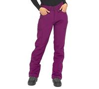 ARCTIX Sarah Fleece-Lined Softshell Pants Pantalones para Nieve, Mujer, Ciruela, Small (4-6) Regular