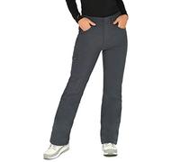 ARCTIX Sarah Pantalones de Nieve con Forro Polar para Mujer, Sarah - Pantalones con Forro Polar, Mujer, Color Gris, tamaño Medium (8-10) Short