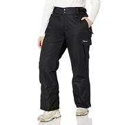 ARCTIX Snow Sports Insulated Cargo Pants Pantalones para Nieve, Mujer, Negro, 1X (16W-18W) Long