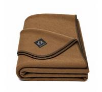 Arcturus Manta de Lana Militar - 4.4 Libras, cálida, Gruesa, Lavable, Grande 64 x 88 Pulgadas - Ideal para Camping, al Aire Libre, Eventos Deportivos y Kits de Supervivencia (Camello)