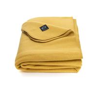 Arcturus Manta de Lana Militar, 4.4 Libras, cálida, Gruesa, Lavable, Grande de 64 x 88 Pulgadas, Ideal para Camping, al Aire Libre, Eventos Deportivos y Kits de Supervivencia (Dorado)
