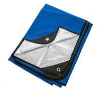 Arcturus Manta de Supervivencia al Aire Libre - térmica, de reflexión, de Emergencia - 60" x 82" (Azul)