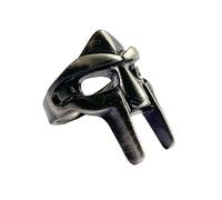 Arcutina Anillo de acero inoxidable estilo gótico, punk, vintage, vikingo, para hombre, 7, Metal, Sin piedra preciosa