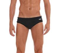 Arcweg Bañador Tipo Slip para Hombre de Cintura Baja con Almohadilla extraíble, elástico, Ideal para la Playa, Estilo bóxer, Ropa Interior, Negro -, Small