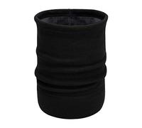 Arcweg Braga de Cuello Hombre Calentador de Cuello Pasamontañas Moto Algodón Puro Térmica Cómodo Forro Polar para Al Aire Libre Invierno Ciclismo Esquí 26 * 26cm Negro