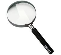 Arda Lupa De Ampliación - Lupa Clásica con Vidrio Óptico. Lente De Ampliación con Zoom 3X, Diámetro De La Lente De 75 mm