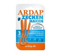 ARDAP Alicates para garrapatas y ganchos para garrapatas 3-pack - Simple y efectivo