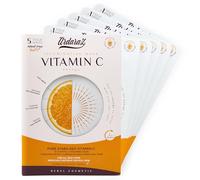 Ardaraz Mascarilla Facial Antimanchas e Iluminadora con Vitamina C Facial y Acido Hialuronico. Mascarilla Facial Hidratante que reduce las manchas y las arrugas. Mascarillas Faciales Pack de 5