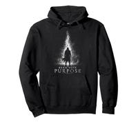 Arde con propósito Romanos 12 11 Fuego Cristiano Sudadera con Capucha