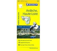 Ardeche Haute-loire France Local Map 331