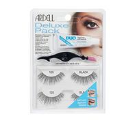 Ardell Deluxe Pack 105 by Ardell - Pestañas Demi Wispies Black con aplicación de pestañas de precisión gratuita