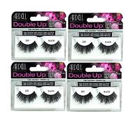 Ardell Double Up #203 False Eyelashes, Black (Pack of 4 Pairs) by Ardell