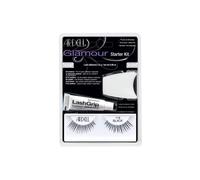 Ardell Fashion Lashes Starter Kit Demi Black 101 - Pestañas Postizas Con Aplicador Y Pegamento Incluido