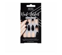 Ardell Nail Addict Tom black stud & pink ombre 1cx 24 nails