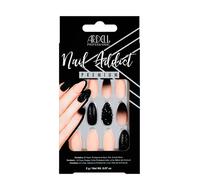 Ardell Nail Addict Tom black stud & pink ombre 1cx 24 nails