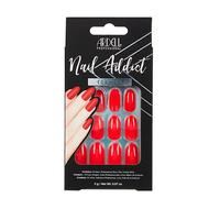 Ardell Nail Addict Premium Cherry Red | Precio, Comprar n/a 24 Uñas + Pegamento + Lima + Palillo Cutícula