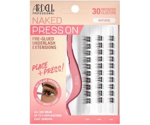 Ardell Naked Extensiones de pestañas inferiores preencoladas a presión 30 un. Natural