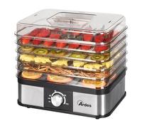 ARDES AR1K15 Deshidratador de alimentos para Fruta Verdura Setas Deshidratación Rápida 5 Estantes Lavables, Temperatura Ajustable, 245 W, Plástico