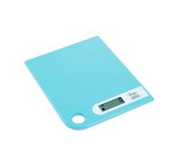 ARDES AR1PA1/Z Báscula de Cocina Digital Celeste Super Fina de ahorro de espacio Fácil de Colgar Báscula Pesa Alimentos Electrónica Pantalla LCD