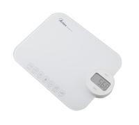 ARDES AR1PABFC Báscula de Cocina Digital Sin Batería Báscula Pesa Alimentos Electrónica Pantalla LCD y Teclas táctiles Sin pilas