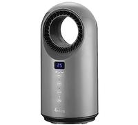 ARDES - AR4P04RG CYCLOP GRAY Termoventilador Cerámico Bladeless Oscilante 1500W - termoventilador Sin Palas Programable Temporizador 12 Horas - Termoventilador Silencioso Smart con pantalla LED Táctil