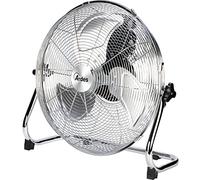 ARDES AR5C40B Ventilador de Suelo Silencioso 3 Palas BOXCHROME 40 Ventilador Suelo Cromado con Inclinación Vertical y Mando Manual Ventilador Pequeño de Suelo Ardes 3 Velocidades