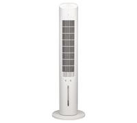 Ardes | AR5R09 EOLO TOWER Enfriador evaporativo con mando a distancia, depósito de 3 litros, base oscilante, controles táctiles y pantalla - 3 velocidades y temporizador de 12 h