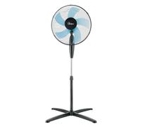 Ardes - AR5ST40PN Ventilador de pedestal STEELO 40N de 5 polos - Ventilador de base de 40 cm oscilante con inclinación ajustable silencioso de 3 velocidades