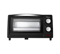 ARDES AR6211B Horno Eléctrico Capacidad 10 Litros con Luz Interna Termostato Regulable y Temporizador con Doble Vidrio Apagado Automático Con Accesorios