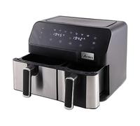 ARDES - ARFRYA03D Freidora De Aire ELDORADA DUAL - Freidora De Aire Con Doble Cesto Capacidad 9 Litros - Freidora con Pantalla Digital Táctil Multifuncional