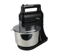 Ardes - Arsbat02 SATURNIUM Batidora eléctrica con cuenco autorotativo de 3,5 L, tapa con batidores y ganchos para amasar, batir y montar