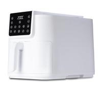 ARDES FRIGGISANA INFINITY ARFRYA05LW - Freidora de Aire Extra Profunda 8 L, Tecnología Rapid Air, 1700 W, 10 Programas, Touch Display, Cestillo Extra Deep Slim
